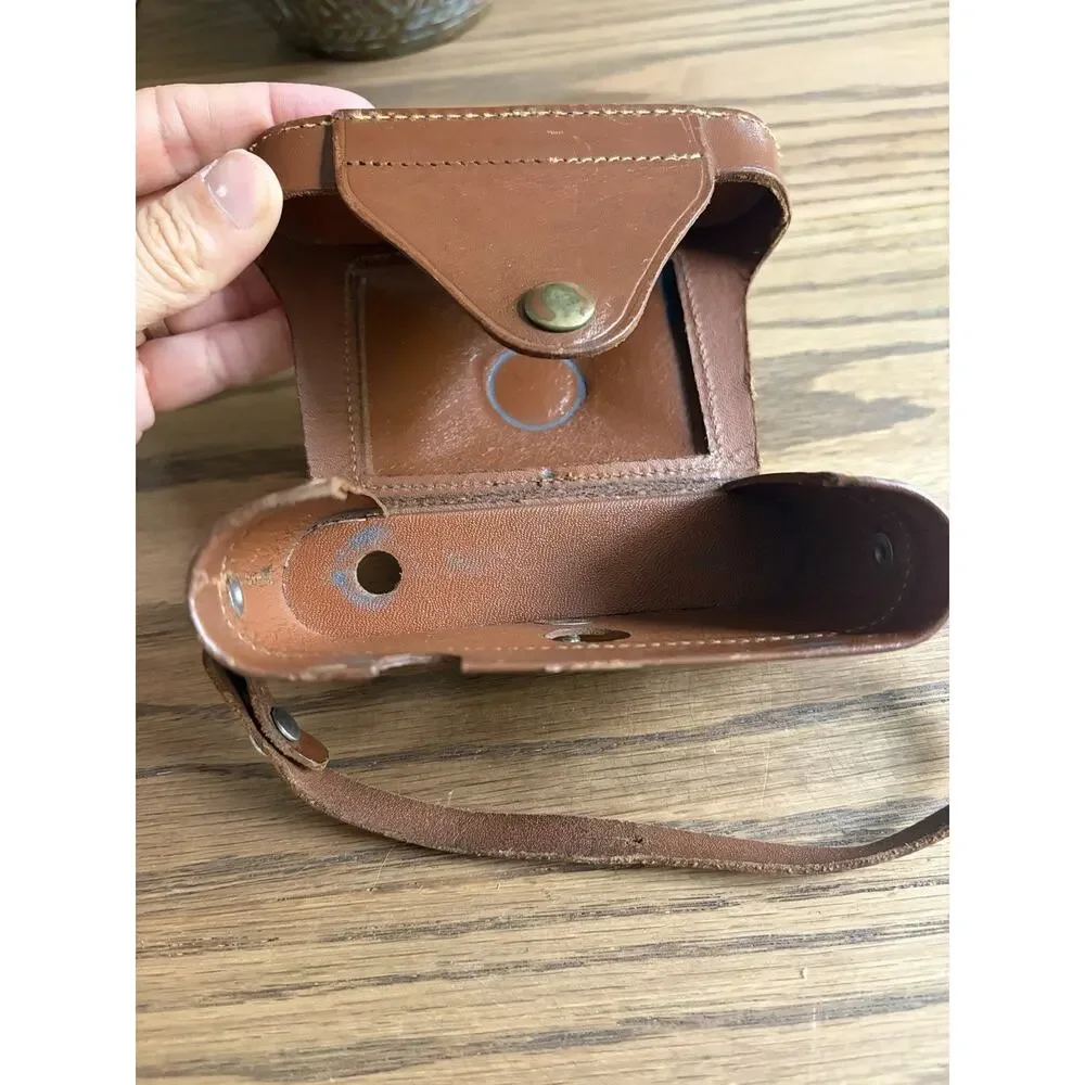 Vintage Leather Kodak Case For Flash Bantam 210313 Case Only